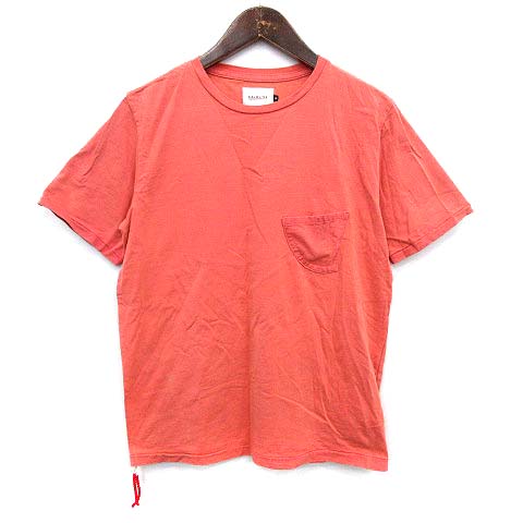 CAL O LINE(キャルオーライン) Tシャツ ポケット 無地 ビーズ メンズ M 