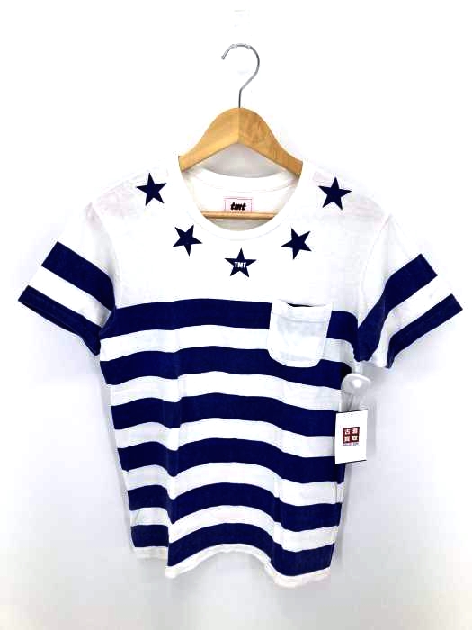 TMT(ティーエムティー) S/SL BORDER STAR TEE メンズ JPN:L