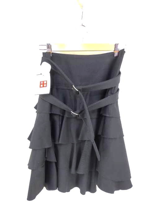 COMME des GARCONS COMME des GARCONS(コムデギャルソンコムデギャルソン) フランス製 ボンテージフレアフリルスカート レディース JPN：S