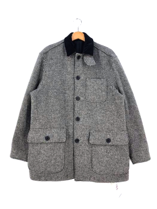 CHAPS RALPH LAUREN(チャップスラルフローレン) ヘリンボーン 襟コーデュロイ ウールカバーオール メンズ import：M