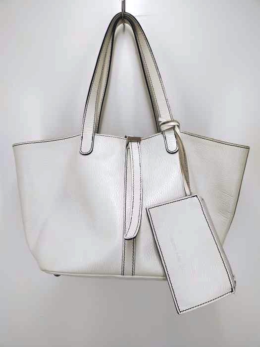 Les sacs Adam(ルサックアダム) パスケース付きレザートートバッグ レディース 表記無