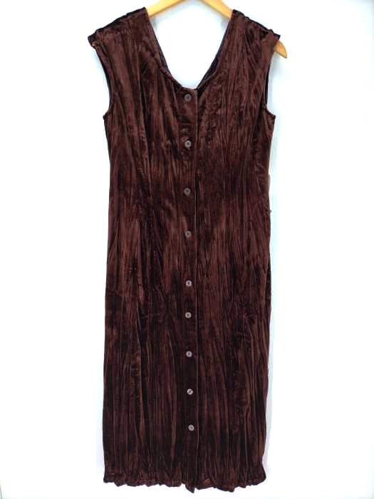 moussy(マウジー) WRINKLE VELVET DRESS レディース  2