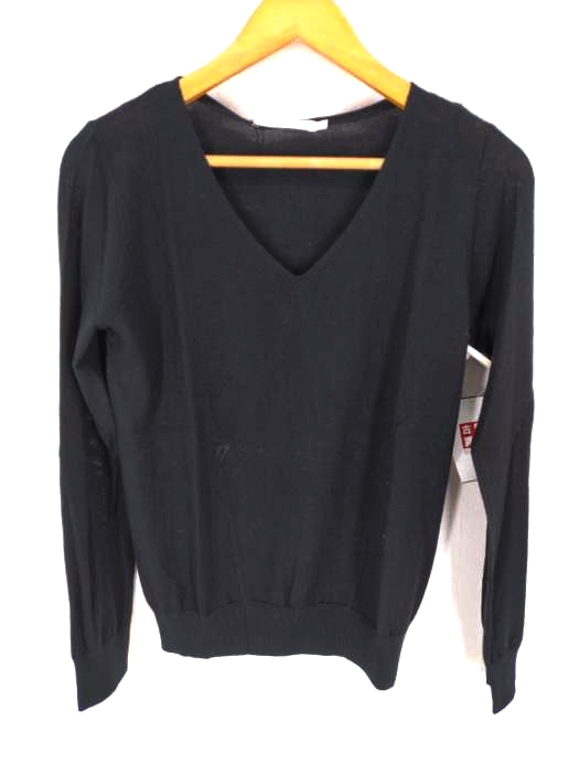 moussy(マウジー) STANDARD V NECK SWEATER レディース  FREE