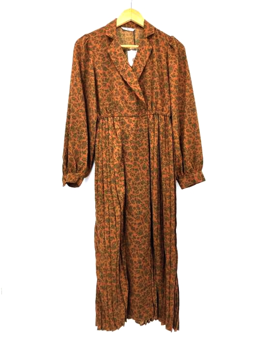 SLY(スライ) ANTIQUE FLOWER PLEATS OP レディース 1