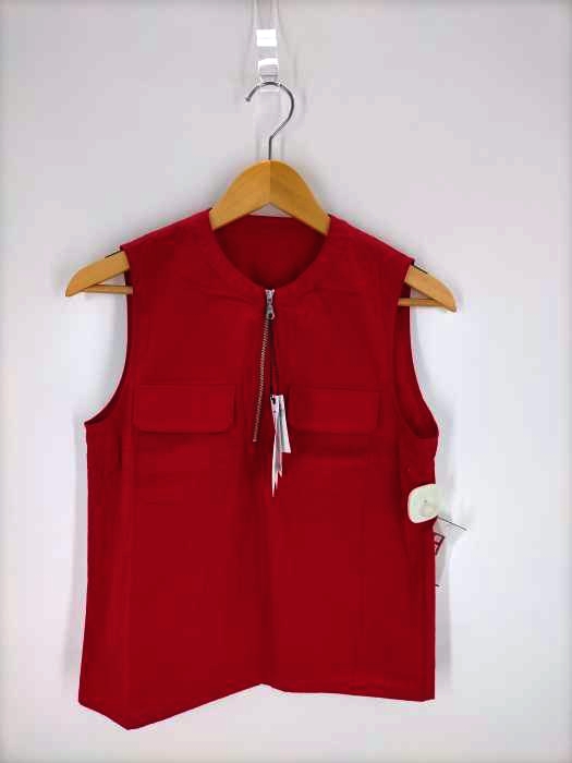 LAGUA GEM(ラグアジェム) CHEST POCKET NOSLEEVE BLOUSE レディース  S