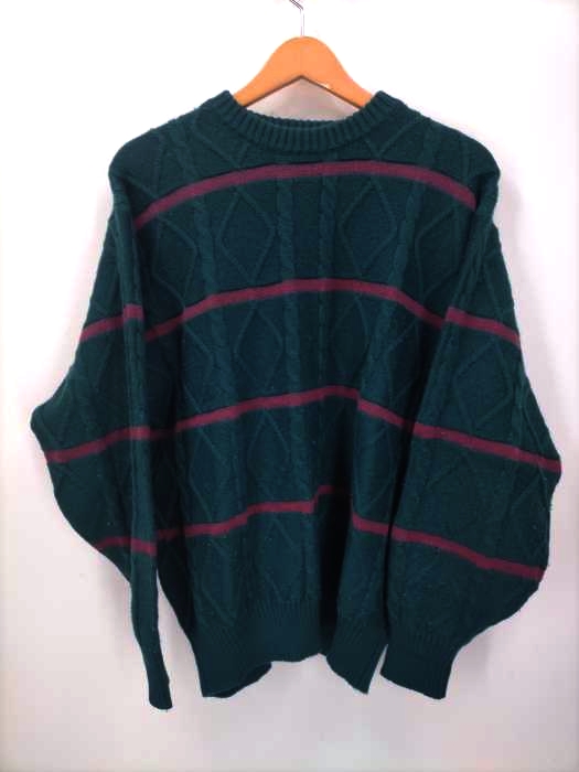 CHAPS RALPH LAUREN(チャップスラルフローレン) OXFORD EIGHTS 90S ケーブル編みニ ット メンズ JPN：L