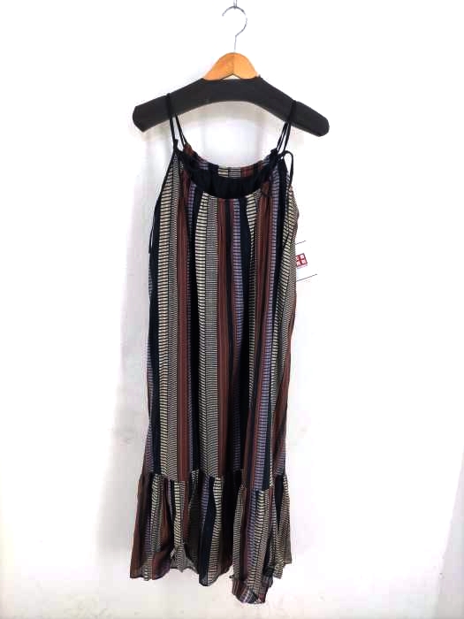 USED古着(ユーズドフルギ) UHURU 総柄ノースリーブワンピース レディース JPN：M