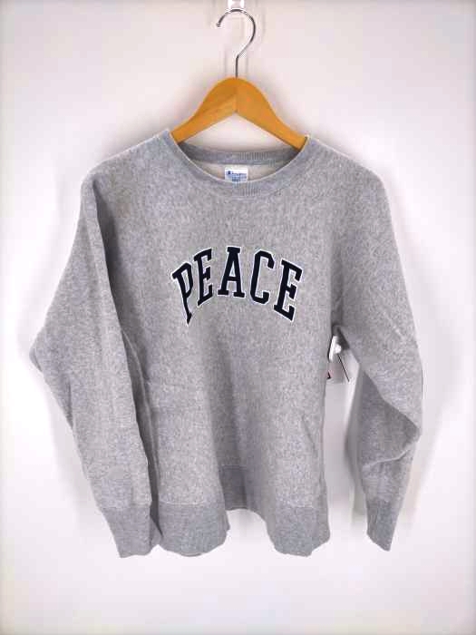 Champion(チャンピオン) 青単復刻 reverse weave PEACE レディース JPN：S