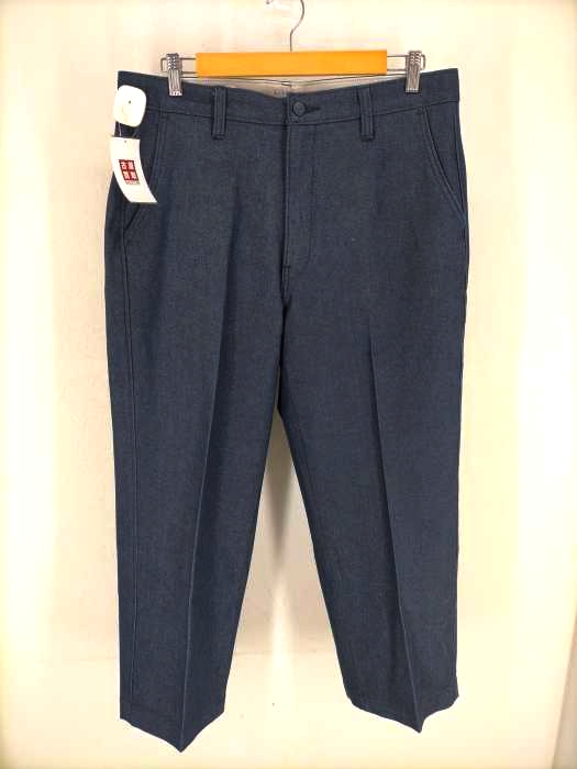 Levis(リーバイス) STA PREST ワイドクロップド II SP RINSE DENIM メンズ  34