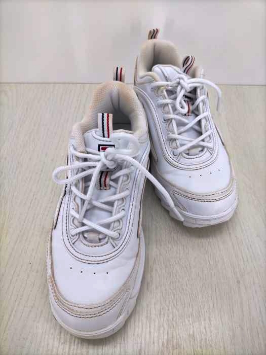 フィラ FILA ディストータースニーカー 厚底 レディース JPN：23.5