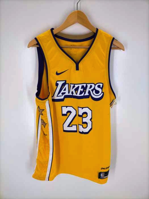 ナイキ NIKE  LAL スウィングマン ジャージ Lakers ゲームシャツ メンズ JPN：XL