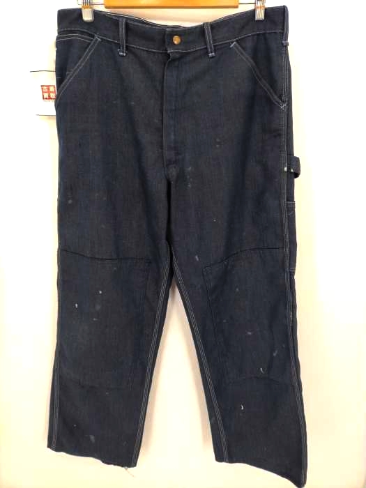 ユーズドフルギ USED古着 70S～80S TOUGHSKINS SCOVILLジップ ペインターデニム メンズ 表記無