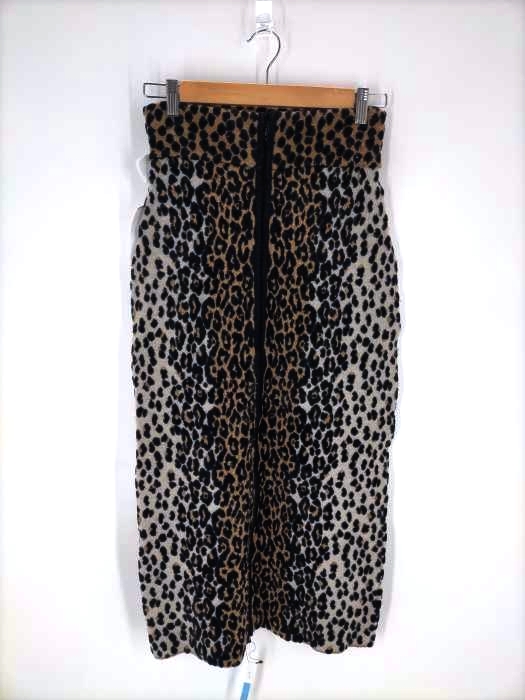 タン TAN LEOPARD SKIRT レディース FREE