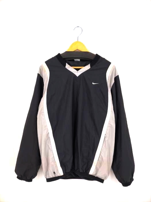 ナイキ NIKE CLIMA-FIT ロゴ刺繍 Vネック スウッシュ プルオーバー メンズ JPN：XL