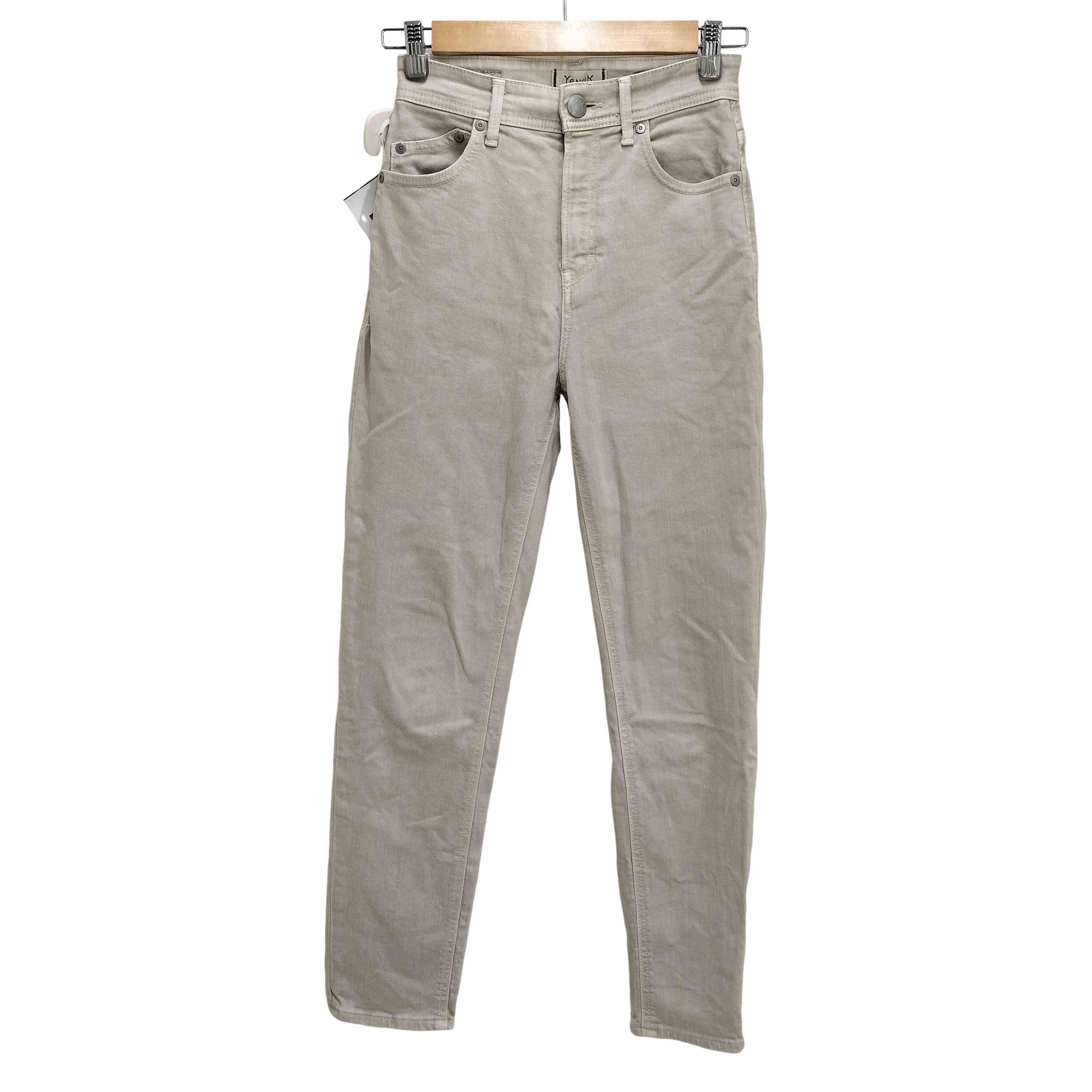 YANUK(ヤヌーク) ハイウエスト スリムテーパード デニムパンツ High Waist RUTH レディース 24【中古】【ブランド古着バズストア】