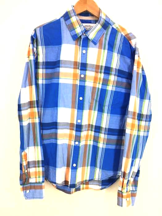 AEROPOSTALE(エアロポステール) 長袖チェックシャツ メンズ トップス カジュアルシャツ