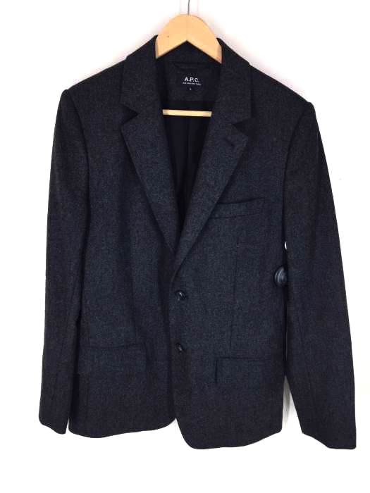 A.P.C.(アーペーセー) ウール 2B テーラード ジャケット メンズ アウター ジャケット