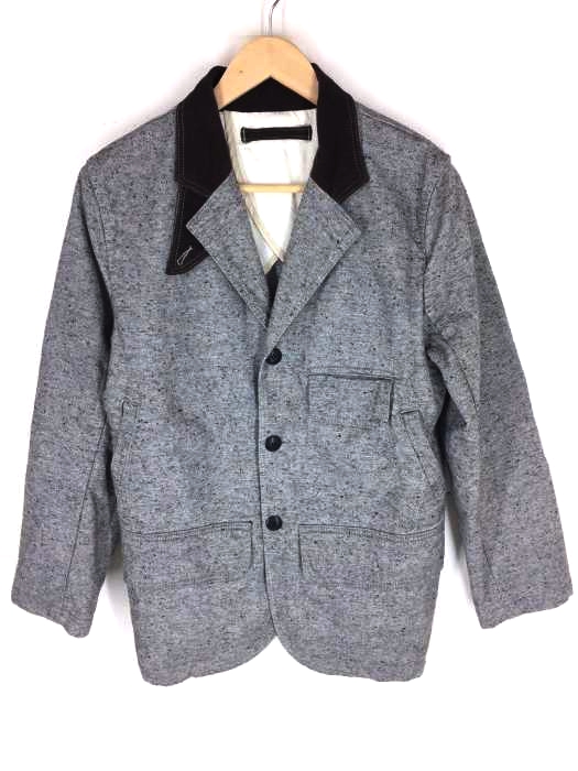 BEAMS(ビームス) 襟コーデュロイツイードジャケット メンズ import：S