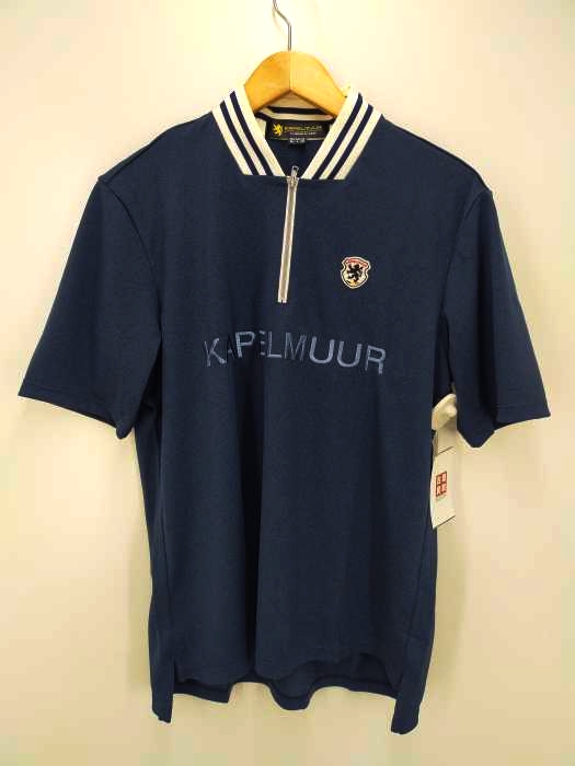 KAPELMUUR(カペルミュール) 半袖レトロジャージ ハーフジップ  メンズ トップス ポロシャツ