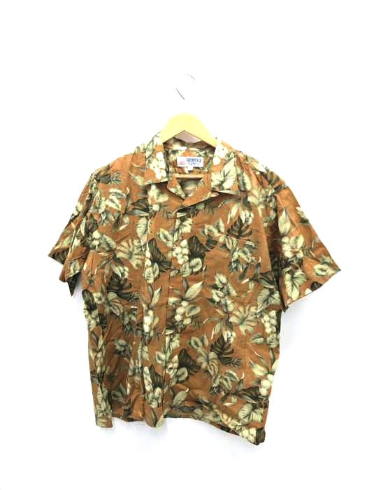 USED古着(ユーズドフルギ) 半袖花柄アロハシャツ メンズ JPN：L