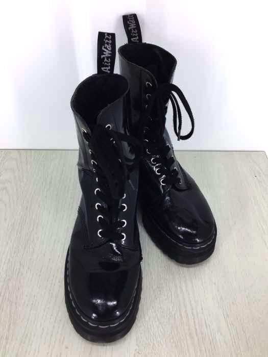 Dr Martens(ドクターマーチン) AGYNESS DEYN PATENT LAMPER 10EYE BOOT メンズ シューズ ブーツ