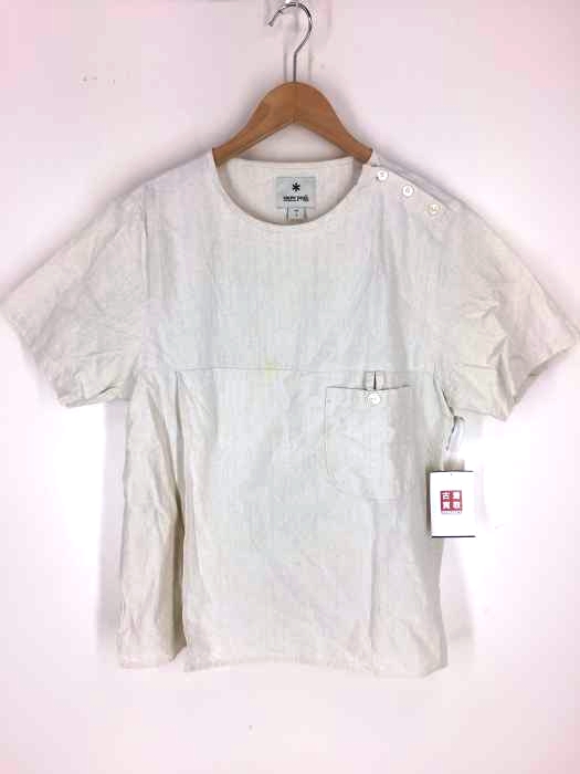 Snow Peak(スノーピーク) ショルダーボタン プルオーバー メンズ トップス Tシャツ・カットソー
