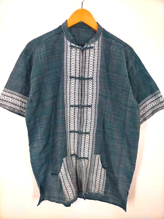 USED古着(ユーズドフルギ) S/S チャイナシャツ メンズ 表記無