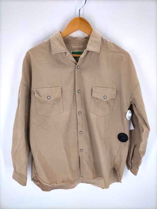 WEST OVER ALLS(ウェストオーバーオールズ) DENIM SHIRTS BEIGE メンズ  S/TYPE