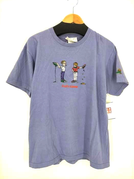 LEFT ALONE(レフトアローン) 刺繍Tee メンズ  L