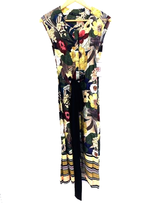 ZARA BASIC(ザラベーシック) フローラルプリントワンピース レディース import：XS