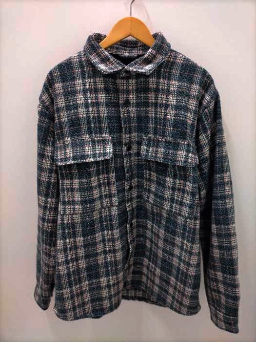 ZARA(ザラ) ツイードライク CPOシャツジャケット メンズ JPN：XL