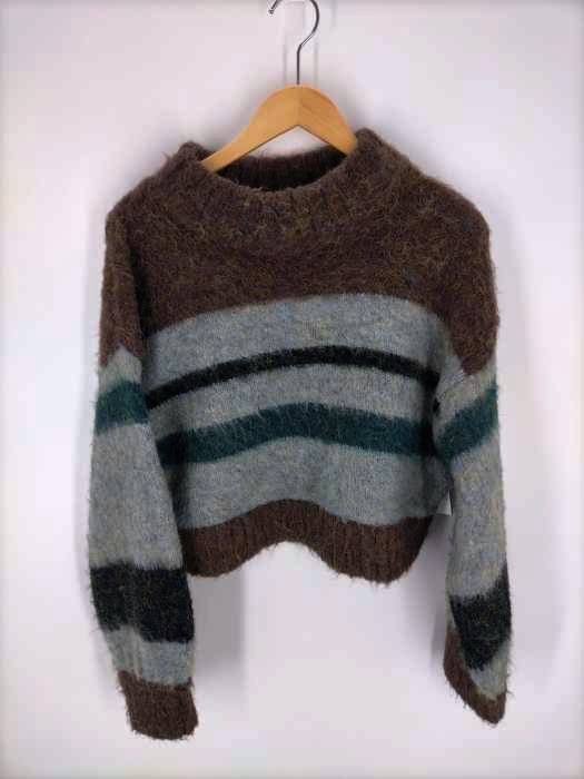 MURUA(ムルーア) 21AW ショートブラッシュドニット レディース FREE