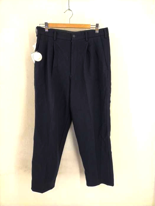 Yohji Yamamoto POUR HOMME(ヨウジヤマモトプールオム) 2タックウールスラックスパンツ メンズ JPN：L