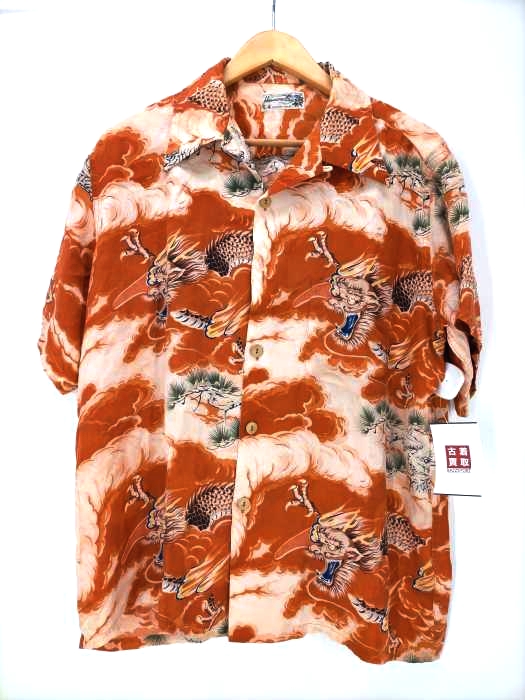 USED古着(ユーズドフルギ) Hanauma Bay シルク アロハシャツ メンズ 表記無