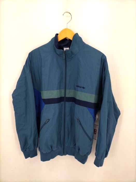 adidas(アディダス) 80-90S ジップアップジャケット 万国旗タグ メンズ JPN：M