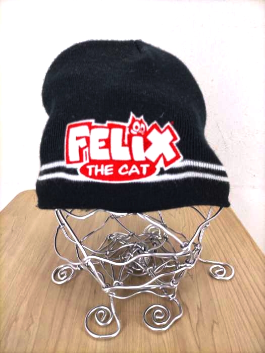 USED古着(ユーズドフルギ) FELIX THE CAT ニット帽 メンズ  ONE