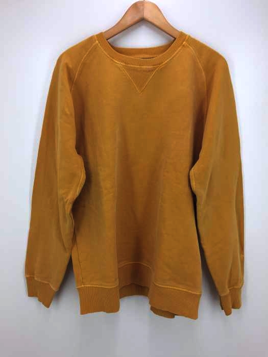 NIGEL CABOURN(ナイジェルケーボン) ガゼット付き クルーネックスウェット メンズ JPN：L