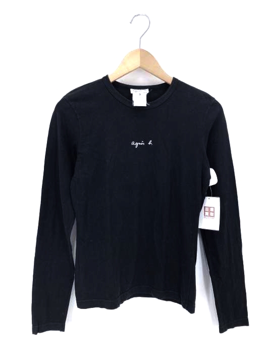 agnes b.(アニエスベー) ロゴプリント L/S Tシャツ レディース  3