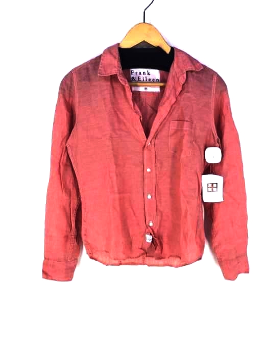 フランクアンドアイリーン Frank & Eileen リネン スキッパーシャツ レディース JPN：XS