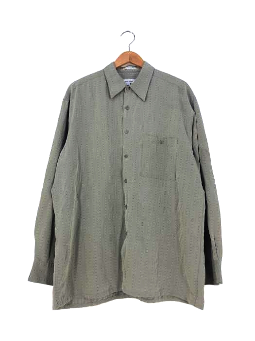 pierre cardin(ピエールカルダン) 90S ストライプレーヨンシャツ メンズ  L