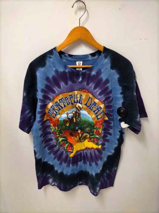 USED古着(ユーズドフルギ) HAND DYED BY SUNDOG 2006年コピーライト入り Grateful Dead タイダイ柄Tシャツ メンズ JPN：M