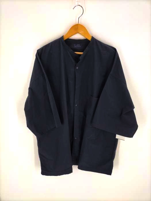 MUJI labo(ムジラボ) 22ss スナップボタンオーバーサイズシャツ メンズ  xl
