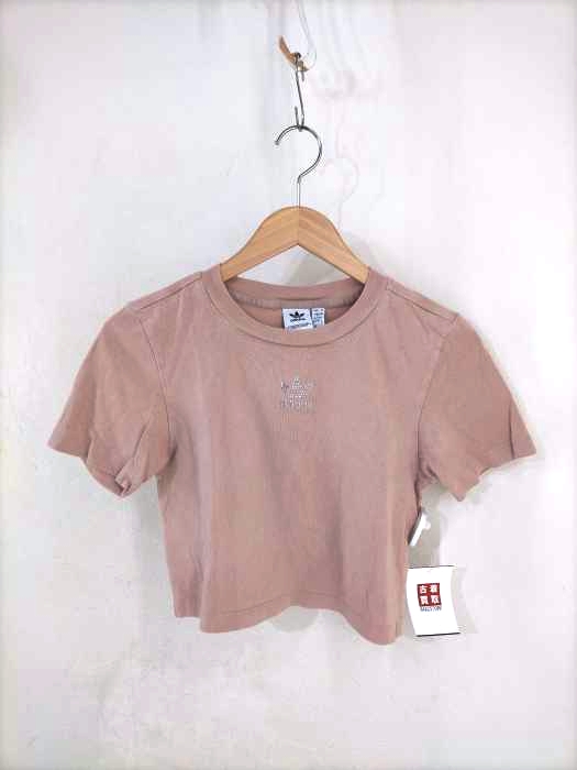 adidas(アディダス) 21SS ロゴラインストーン TEE レディース JPN:M