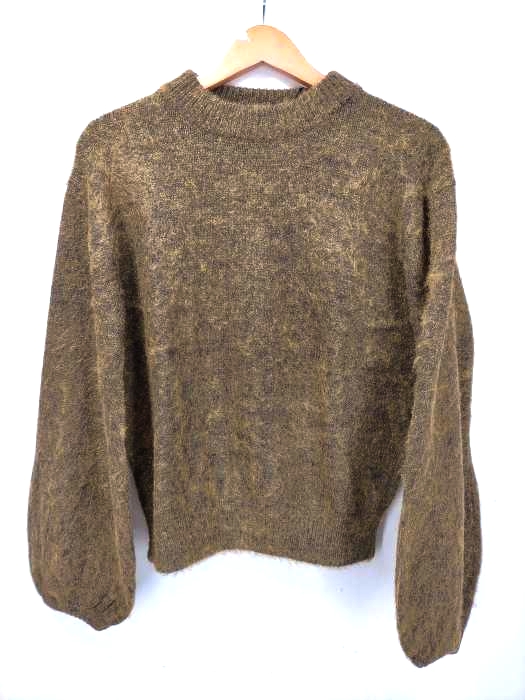 moussy(マウジー) BRUSHED SHINE KNIT レディース  FREE