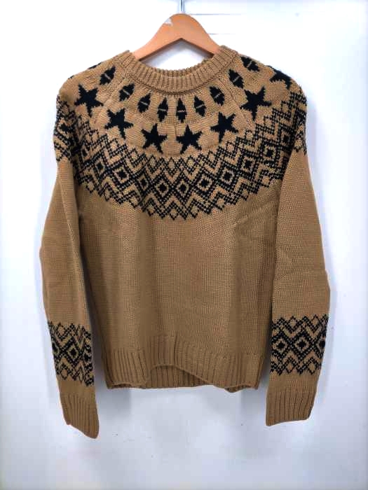 アズールバイマウジー AZUL by moussy FAIR ISLE STAR KNIT メンズ  S