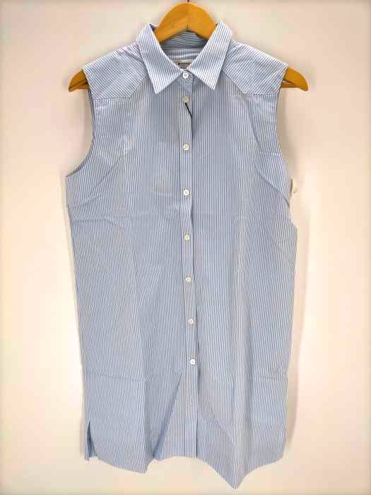 moussy(マウジー) STRIPE SLEEVELESS BLOUSE レディース  FREE