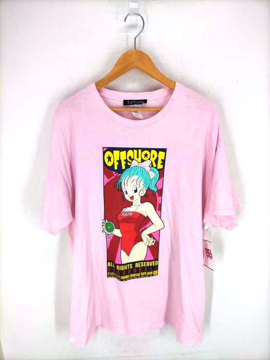 ZATUON(ザツオン) DRAGONBALL ブルマ プリントクルーネックカットソー メンズ  XL