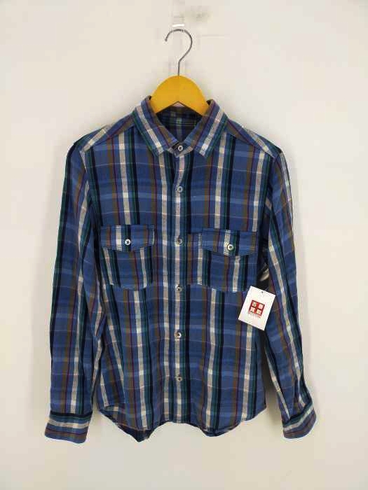 NIGEL CABOURN(ナイジェルケーボン) フラップポケットチェックシャツ メンズ  46