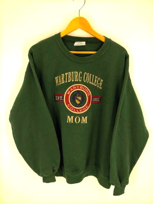 USED古着(ユーズドフルギ) {{national athletic sportswear}} 90S USA製 カレッジ刺繍スウェットトレーナー メンズ JPN：L