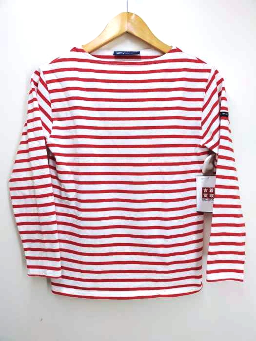 セントジェームス SAINT JAMES ボーダーバスクシャツ レディース JPN：XS